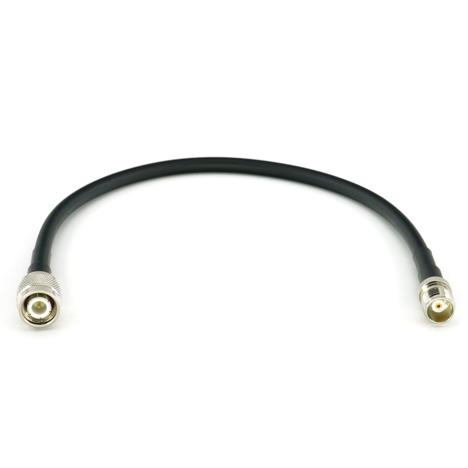 TNC Stecker auf TNC Buchse 30cm Koaxialkabel — HF240 (entspricht LMR240)