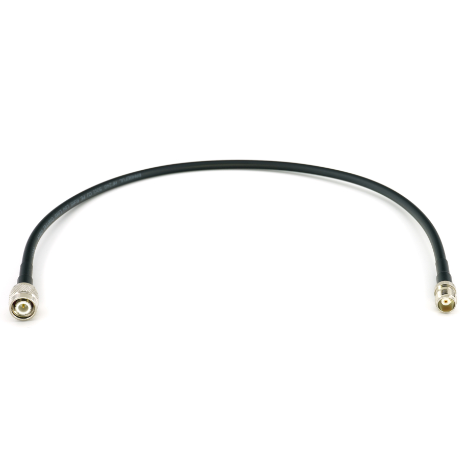 TNC Stecker auf TNC Buchse 50cm Koaxialkabel — HF240 (entspricht LMR240)