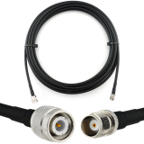 TNC Stecker auf TNC Buchse 7m Koaxialkabel — HF240 (entspricht LMR240)