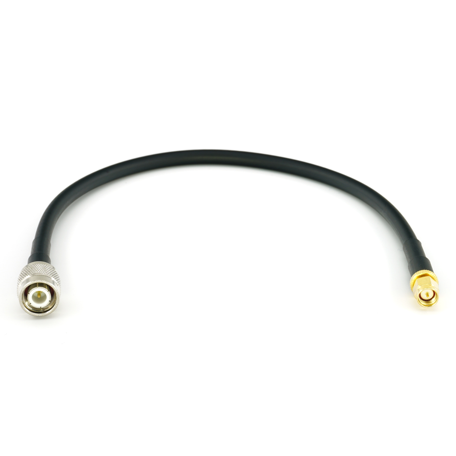 TNC Stecker auf SMA Stecker 30cm Koaxialkabel — HF240 (entspricht LMR240)