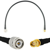 TNC Stecker auf SMA Stecker 50cm Koaxialkabel — HF240 (entspricht LMR240)