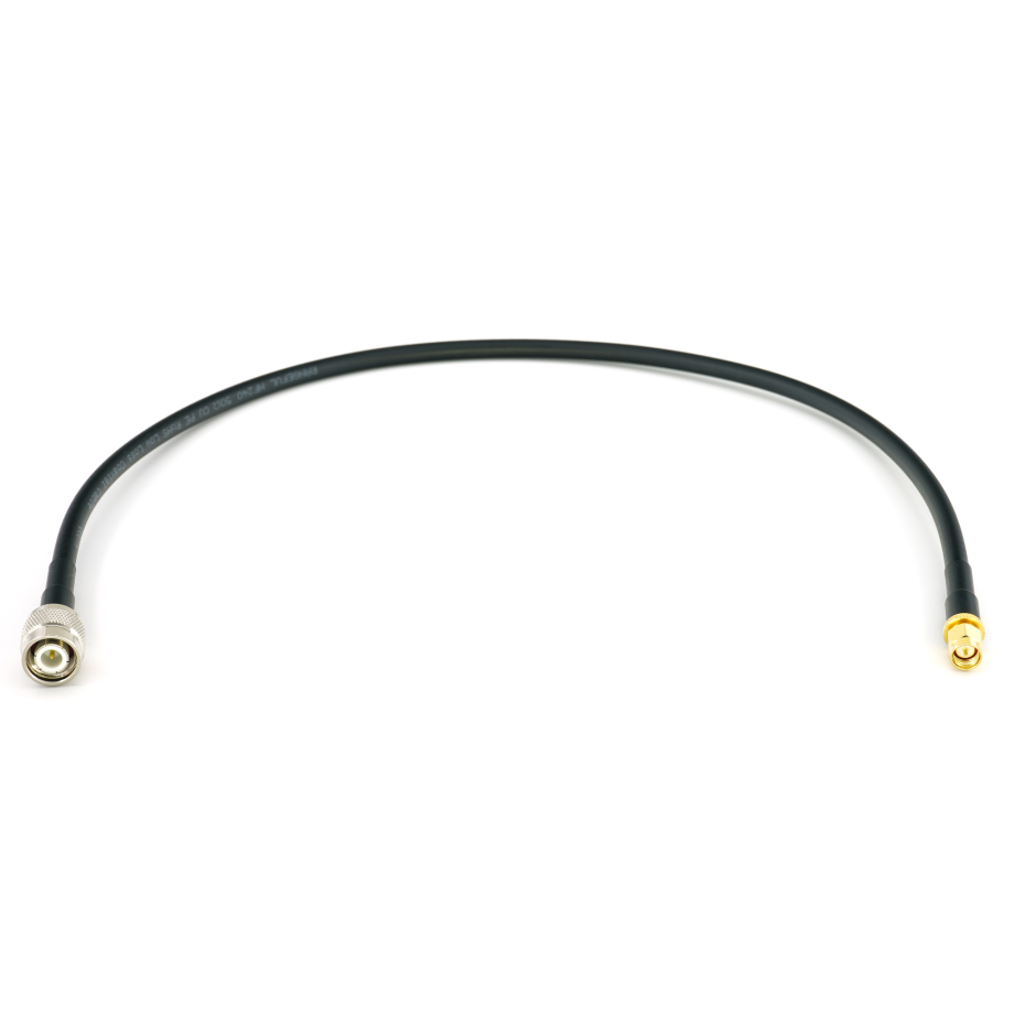 TNC Stecker auf SMA Stecker 50cm Koaxialkabel — HF240 (entspricht LMR240)