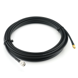 TNC Stecker auf SMA Stecker 10m Koaxialkabel — HF240 (entspricht LMR240)