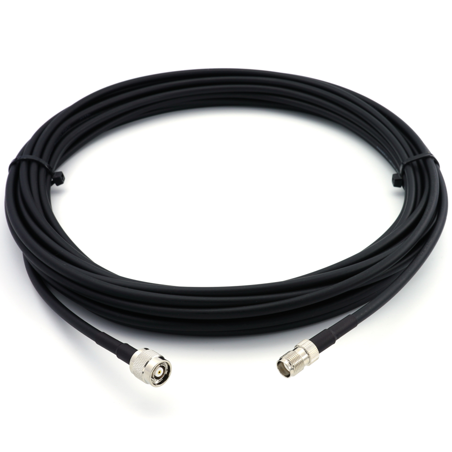 RP-TNC Stecker auf RP-TNC Buchse 30cm Koaxialkabel — HF240 (entspricht LMR240)
