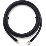 N Stecker auf RP-TNC Stecker 12m Koaxialkabel — elastisch HF-400-UF (entspricht LMR400 UF UltraFlex)