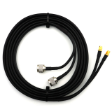 SMA Stecker auf N Stecker 7m Doppel-Koaxialkabel - HF240 (entspricht LMR240)