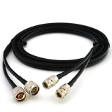 N Stecker auf N Buchse 12m Doppel-Koaxialkabel - HF240 (entspricht LMR240)