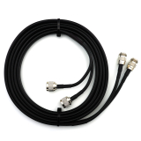 N Stecker auf N Buchse 12m Doppel-Koaxialkabel - HF240 (entspricht LMR240)
