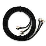 N Stecker Hex auf N Stecker Hex 12m Doppel-Koaxialkabel - HF240 (entspricht LMR240)