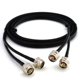 N Stecker Hex auf N Stecker Hex 15m Doppel-Koaxialkabel - HF240 (entspricht LMR240)