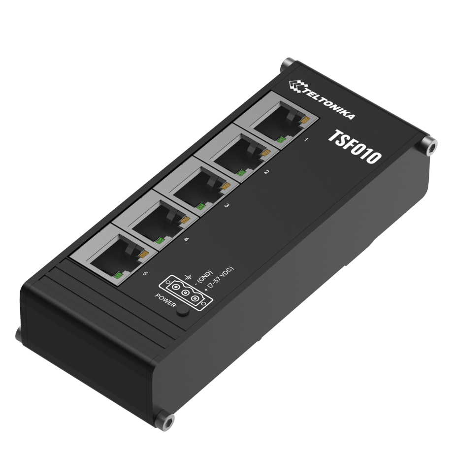 Teltonika TSF010 kompakter Ethernet-Switch