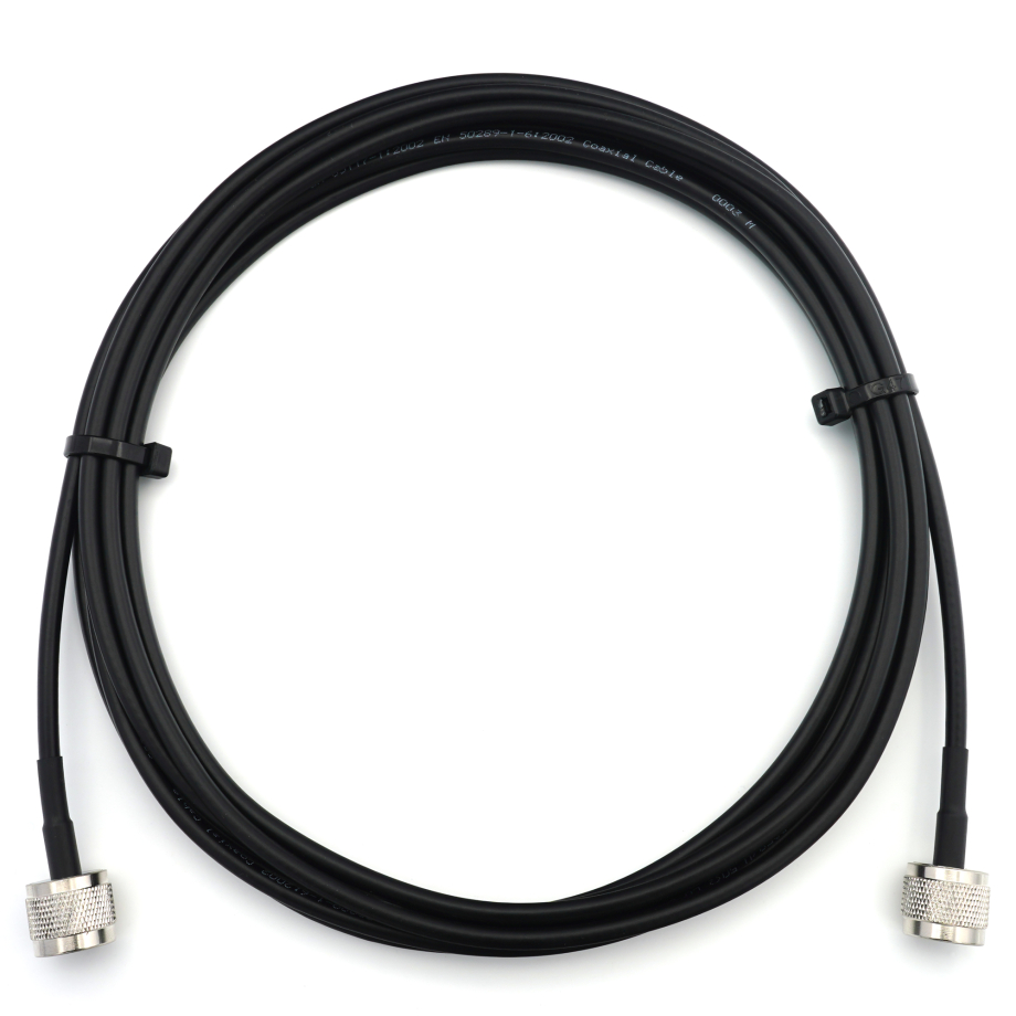 N Stecker auf N Stecker RG58/U 2m Koaxialkabel