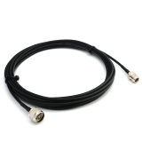 N Stecker auf N Buchse RG58/U 3m Koaxialkabel