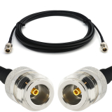 N Buchse auf N Buchse RG58/U 1m Koaxialkabel