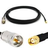 SMA Stecker auf PL259 RG58/U 30cm UHF Koaxialkabel