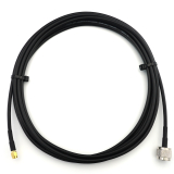 RP-SMA Stecker auf N Stecker RG58/U 2m Koaxialkabel