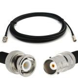 BNC Stecker auf BNC Buchse RG58/U 1m Koaxialkabel