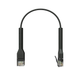Broadbe schlankes Patchkabel 5G schwarz 0.1m 12er-Pack