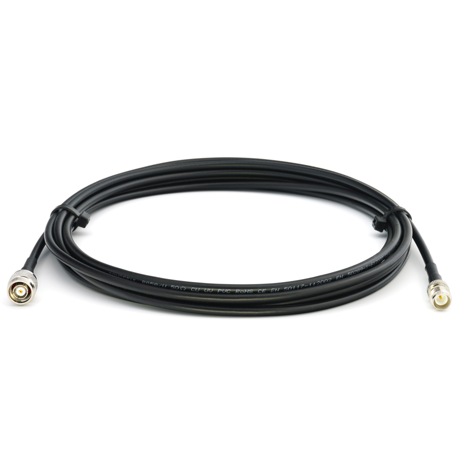 RP-TNC Stecker auf RP-TNC Buchse RG58/U 7m Koaxialkabel