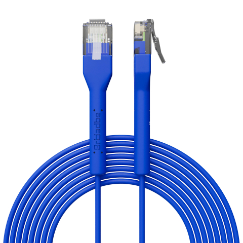 Broadbe schlankes Patchkabel 5G blau 3m