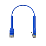 Broadbe schlankes Patchkabel 5G blau 0.1m 12er-Pack