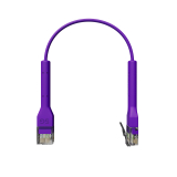 Broadbe schlankes Patchkabel 5G violett 0.1m