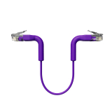 Broadbe schlankes Patchkabel 5G violett 0.1m