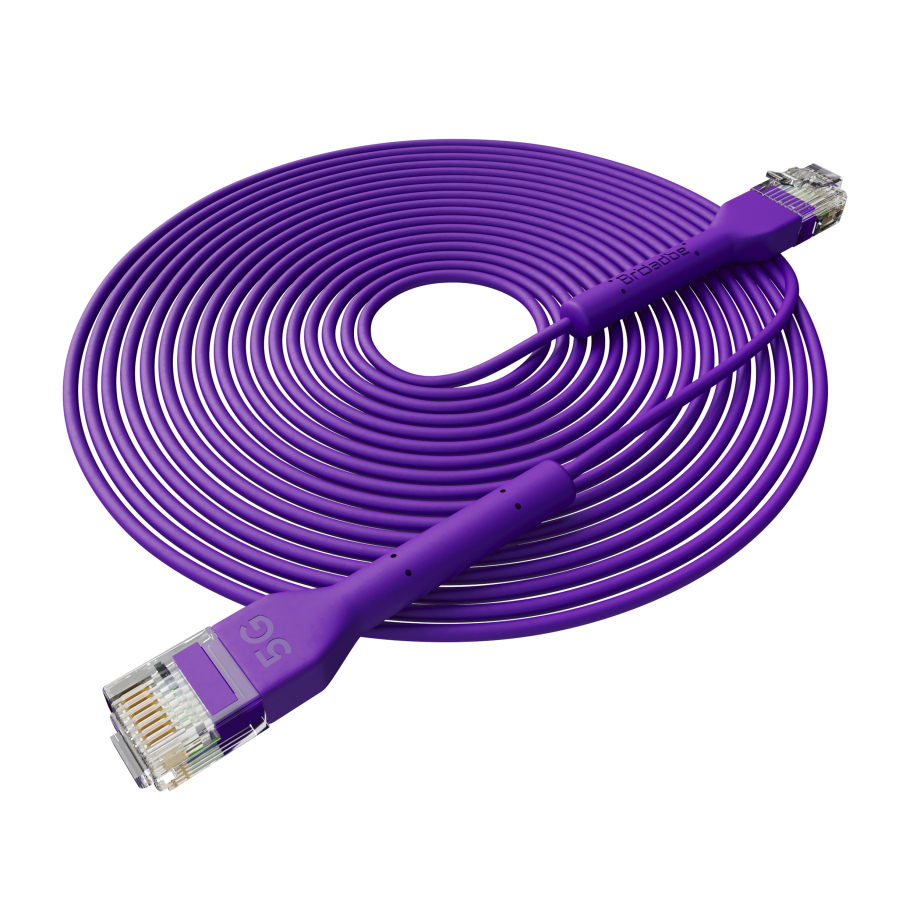 Broadbe schlankes Patchkabel 5G violett 8m