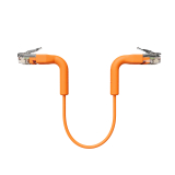 Broadbe schlankes Patchkabel 5G orange 0.1m