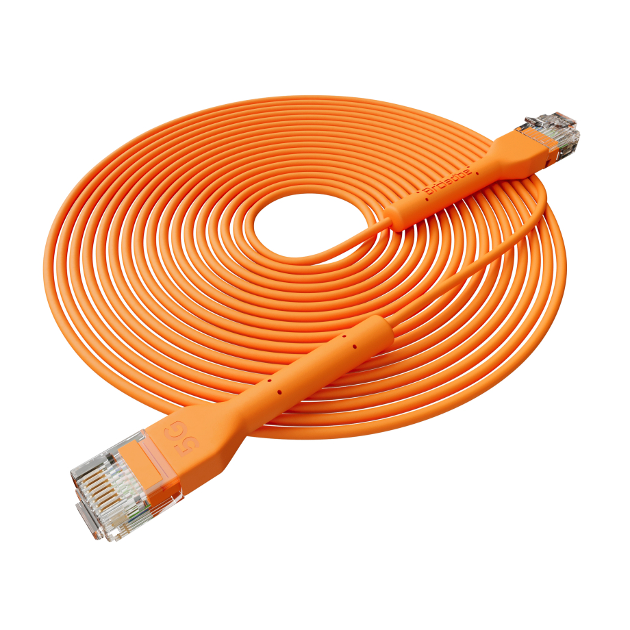 Broadbe schlankes Patchkabel 5G orange 5m