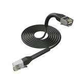 Broadbe schlankes Patchkabel 10G schwarz 3m