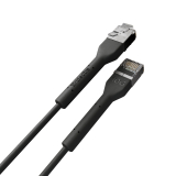 Broadbe schlankes Patchkabel 10G schwarz 3m 12er-Pack