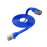 Broadbe schlankes Patchkabel 10G blau 0.3m 12er-Pack
