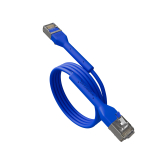 Broadbe schlankes Patchkabel 10G blau 3m 12er-Pack