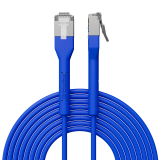 Broadbe schlankes Patchkabel 10G blau 3m 12er-Pack