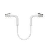 Broadbe schlankes Patchkabel 10G weiß 0.1m 12er-Pack