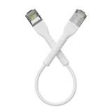 Broadbe schlankes Patchkabel 10G weiß 0.1m 12er-Pack