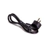 Stromkabel C5 EU Stecker schwarz 65cm