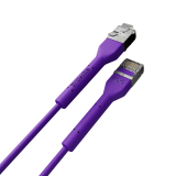 Broadbe schlankes Patchkabel 10G violett 0.3m