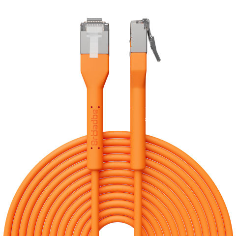 Broadbe schlankes Patchkabel 10G orange 5m