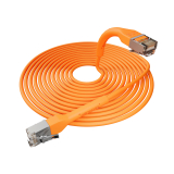 Broadbe schlankes Patchkabel 10G orange 8m