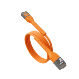 Broadbe schlankes Patchkabel 10G orange 0.3m 12er-Pack