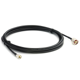 Mini UHF Stecker auf N Stecker RG58/U 2m Koaxialkabel