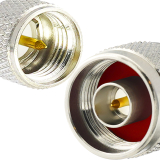 Mini UHF Stecker auf N Stecker RG58/U 2m Koaxialkabel