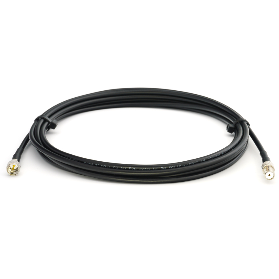 Mini UHF Stecker auf Mini UHF Buchse RG58/U 30cm Koaxialkabel