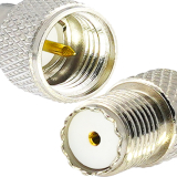 Mini UHF Stecker auf Mini UHF Buchse RG58/U 30cm Koaxialkabel