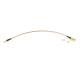 Pigtail Antennenkabel MMCX Male Straight / RPSMA Female Steckverbinder 25cm