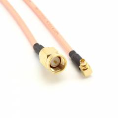 Pigtail Antennenkabel MMCX Male / SMA Male Steckverbinder 25cm