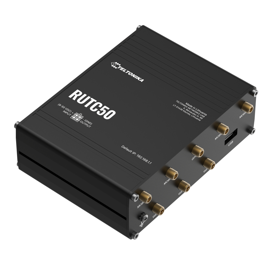 Teltonika RUTC50 5G & Wi-Fi 6 Router