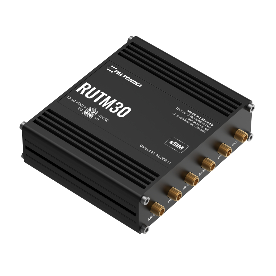 Teltonika RUTM30 Kompakter 5G-Router